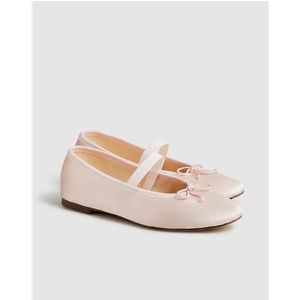 {J. Crew} Zoe strappy flats in satin - Size 10 - NWT